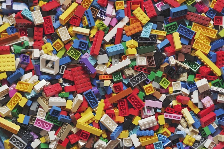 Magnetic Building Tiles Set